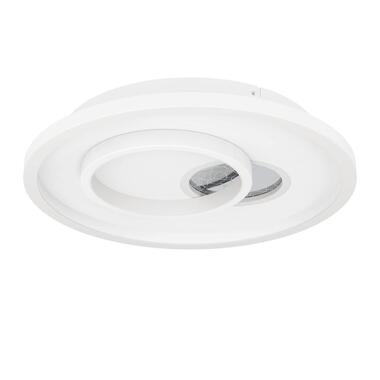 EGLO Tiriolo Plafonnière - LED - Staal/Kunststof - Wit/Zilver product