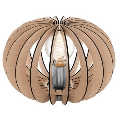 EGLO Stellato Lampe de table - E27 - Acier - Bois - Marron product