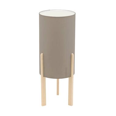 EGLO Campodino Lampe de table - E27 - Acier; Textile - Marron; product