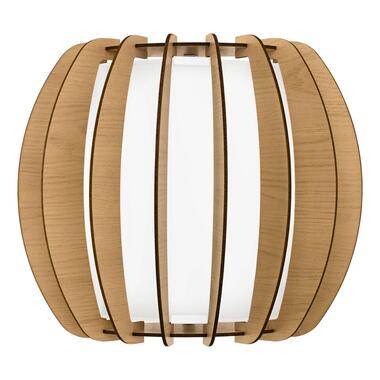 EGLO Stellato 1 Applique - E27 - Bois;Acier;Verre - Blanc;Marron product