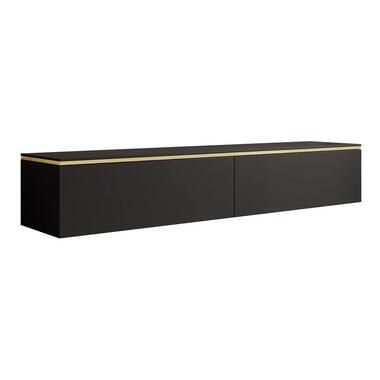 Meubella Meuble TV Assunta - Noir mat - 180 cm product
