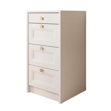 Meubella Bloc-tiroirs Rumble - Blanc - 40 cm product