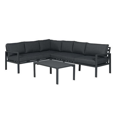 Garden Impressions loungeset Denver zwart links - 4-delig product