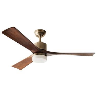 Ventilateur de plafond avec lampe ARUWIMI Avec télécommande Laiton product