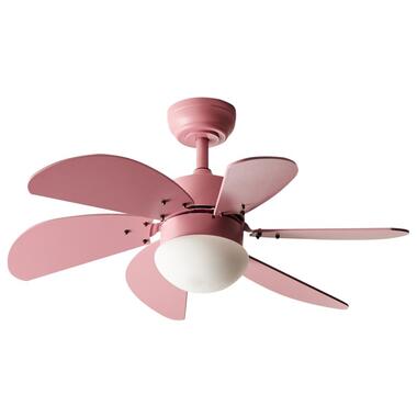 Ventilateur de plafond avec lampe LOGAR Avec télécommande Rose product