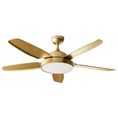 Ventilateur de plafond avec lampe GOSHAABA Avec télécommande Laiton product