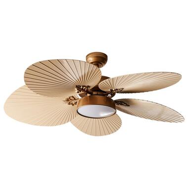 Ventilateur de plafond avec lampe BORMEJO Avec télécommande Doré product