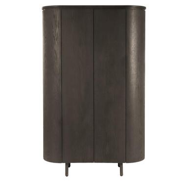 Armoire Placage chêne brun - 115x43x180cm - Tobago product