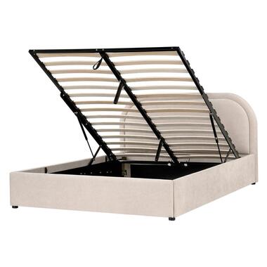 Lit ottoman Tissu QUILLIEN 140 x 200 cm Beige product