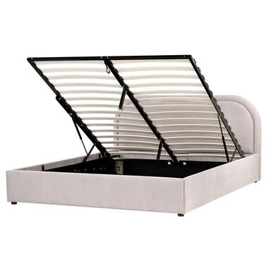 Lit ottoman Tissu QUILLIEN 160 x 200 cm Taupe product