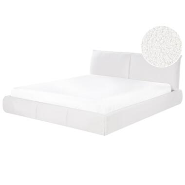 Lit avec sommier Bouclé VINAY 180 x 200 cm Blanc product