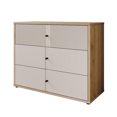 Meubella Commode Riggs - Beige - 105 cm product