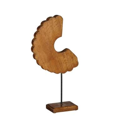 Mica Decorations Petra Decoratie - L39 x B21 x H8 cm - Hout - Bruin product