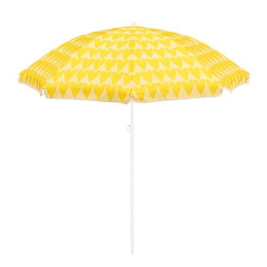 Mica Decorations Strandparasol - H180 x Ø160 cm - Geel product