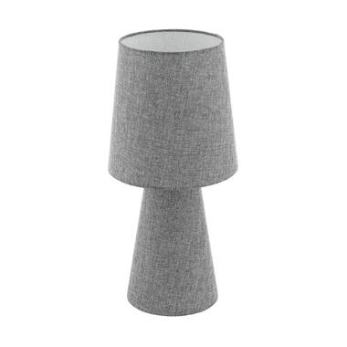EGLO Carpara Lampe de table - E27 - H 47 cm - Textile ; Lin - Gris product