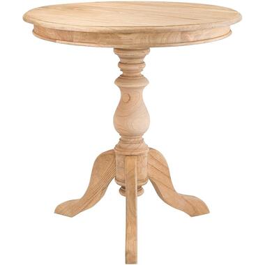 CLP Bijzettafel Wiva bruin Frame - Hout - natura product