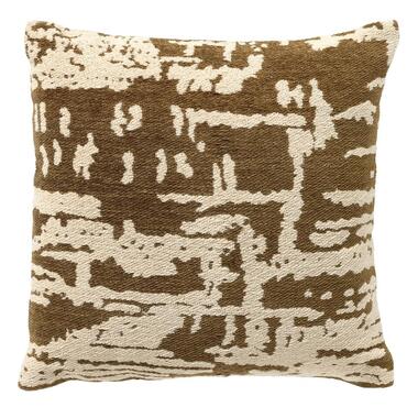 NADAL - Sierkussen 45x45 cm - Fir Green - groen en wit - multicolour product