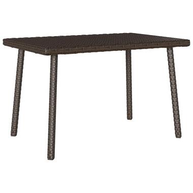 vidaXL - table basse de jardin - Brun - Rotin synthétique - 60 x 40 x 37 cm product