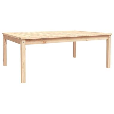vidaXL - table de jardin - Brun - Bois de pin - 121 x 82.5 x 45 cm product