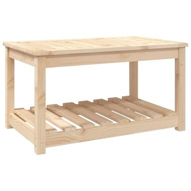 vidaXL - table de jardin - Brun - Bois de pin - 82.5 x 50.5 x 45 cm product