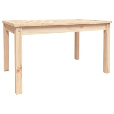 vidaXL - Salontafel Rechthoekig - Naturel - Massief grenenhout - 82,5x50,5x45 cm product