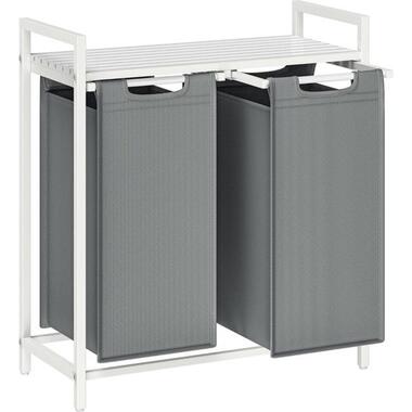 Bobbel Home - Wasmand, mand voor vuile was, met 2 vakken. product