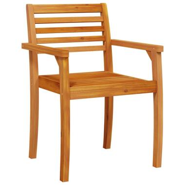 vidaXL - chaise de jardin - Brun - Bois d'acacia - 2 pcs - 59x55x85 cm product