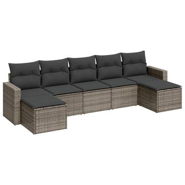 vidaXL - Loungeset - Grijs - Poly rattan product