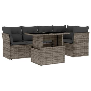 vidaXL - Loungeset - Grijs - Poly rattan product