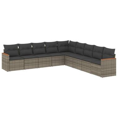 vidaXL - Loungeset - Grijs - Poly rattan product