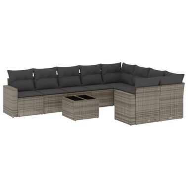 vidaXL - Loungeset - Grijs - Poly rattan product