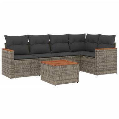 vidaXL - Loungeset - Grijs - Poly rattan product