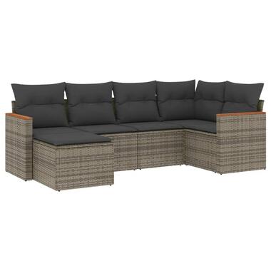 vidaXL - Loungeset - Grijs - Poly rattan product