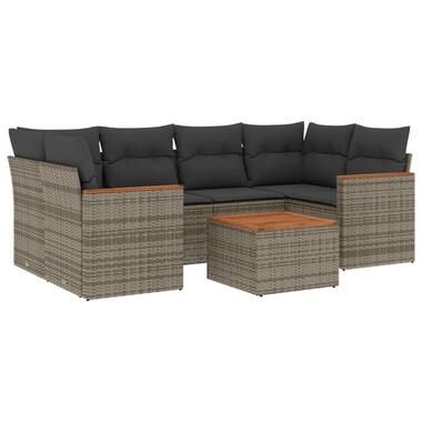 vidaXL - Loungeset - Grijs - Poly rattan product