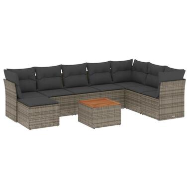 vidaXL - Loungeset - Grijs - Poly rattan product