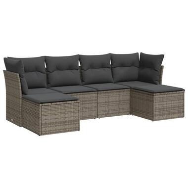 vidaXL - Loungeset - Grijs - Poly rattan product