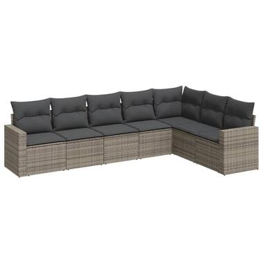 vidaXL - Loungeset - Grijs - Poly rattan product
