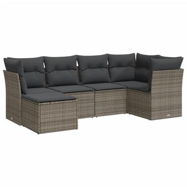 vidaXL - Loungeset - Grijs - Poly rattan product