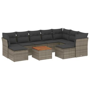 vidaXL - Loungeset - Grijs - Poly rattan product