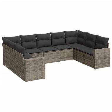 vidaXL - Loungeset - Grijs - Poly rattan product