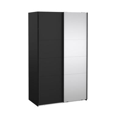 Hioshop Catania armoire coulissante 2 portes 120x200cm noir mat product