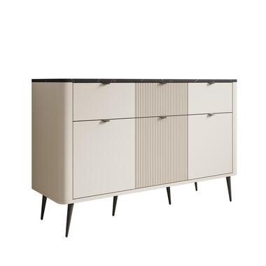 Meubella - Dressoir Mace - Beige - 130 cm product