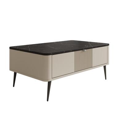 Meubella Table basse Mace - Beige - 100 cm product