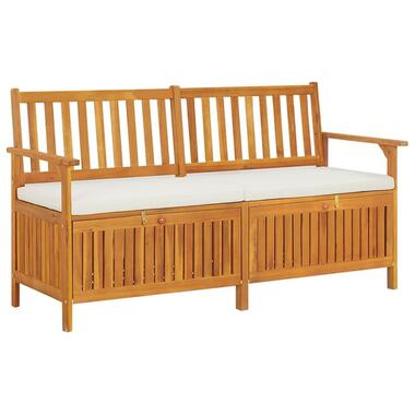 vidaXL - Bank - Bruin - Acaciahout - 148 x 62 x 84 cm product