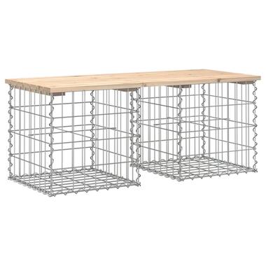 vidaXL - banc de jardin - Brun - Bois de pin - 44 x 103 x 42 cm product