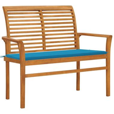 vidaXL - banc de jardin - Bleu - Teck product