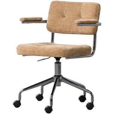 Kova Chaise De Bureau Tissé Sable Foncé product