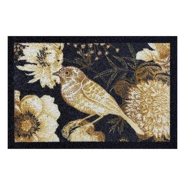 Deurmat Golden Bouqet antraciet - 40x60 cm product
