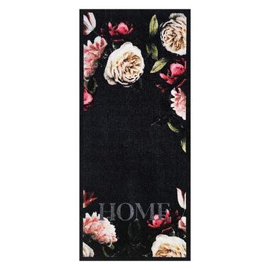 Tapis d'entrée Pink Roses anthracite - 66x150 cm product