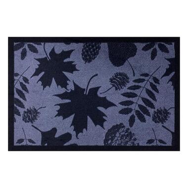 Tapis d'entrée Leaves Shadow anthracite - 40x60 cm product
